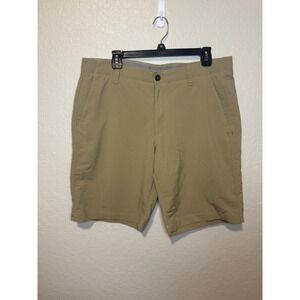 Under Armour Mens 38 Khaki Golf Shorts Lightweight Performance Casual